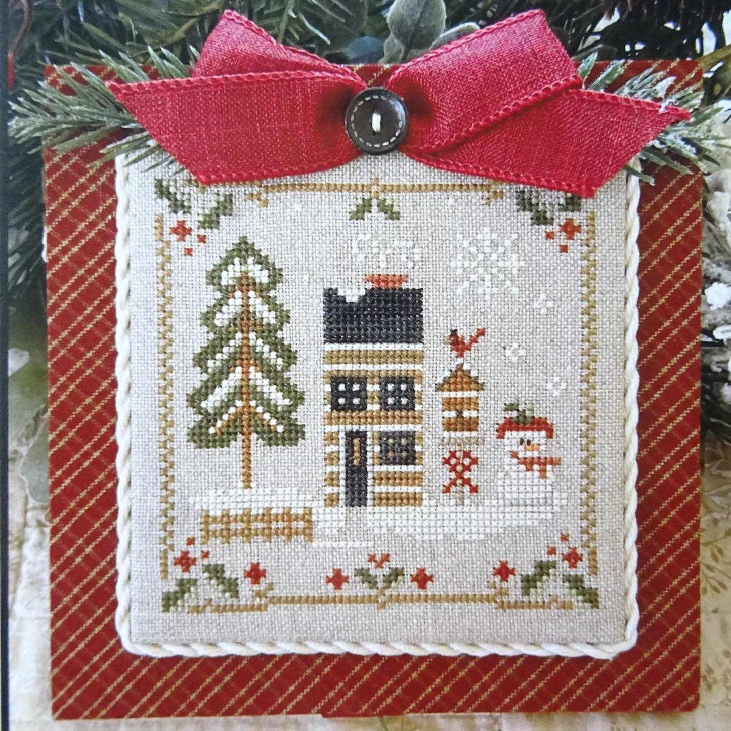 Log Cabin Mrs Snow
