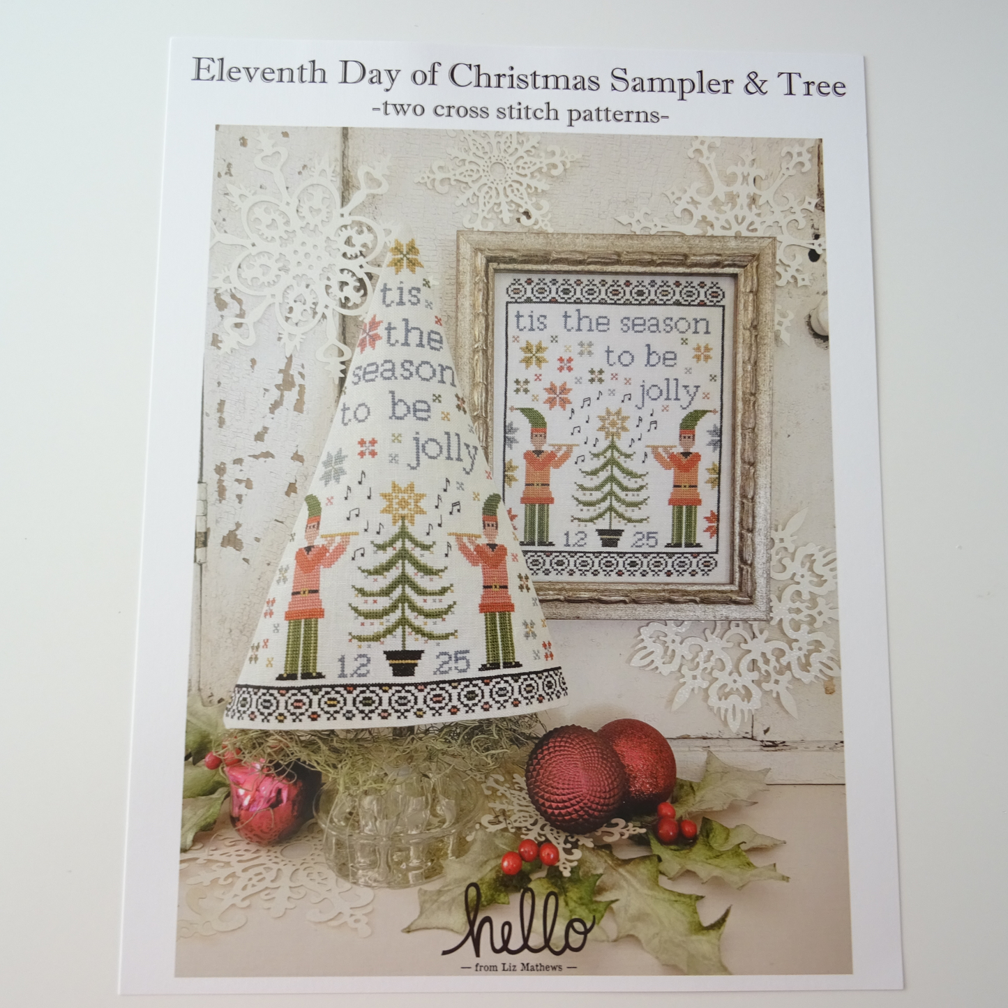 Eleventh Day of Christmas Sampler & Tree