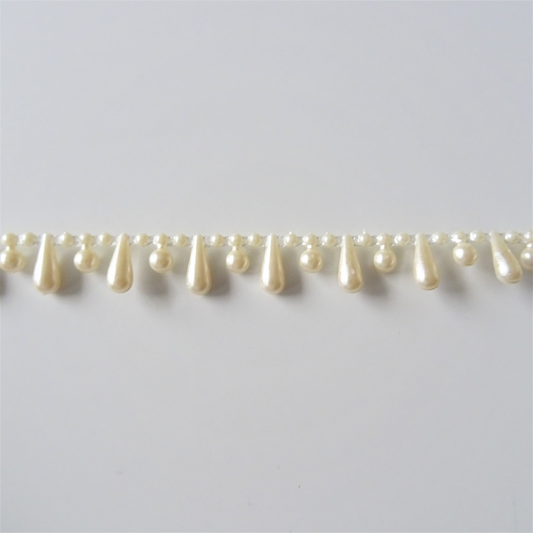 Pearl Drop Beaded Trim