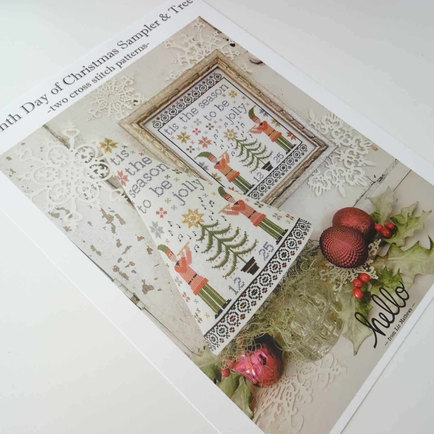 Eleventh Day of Christmas Sampler & Tree