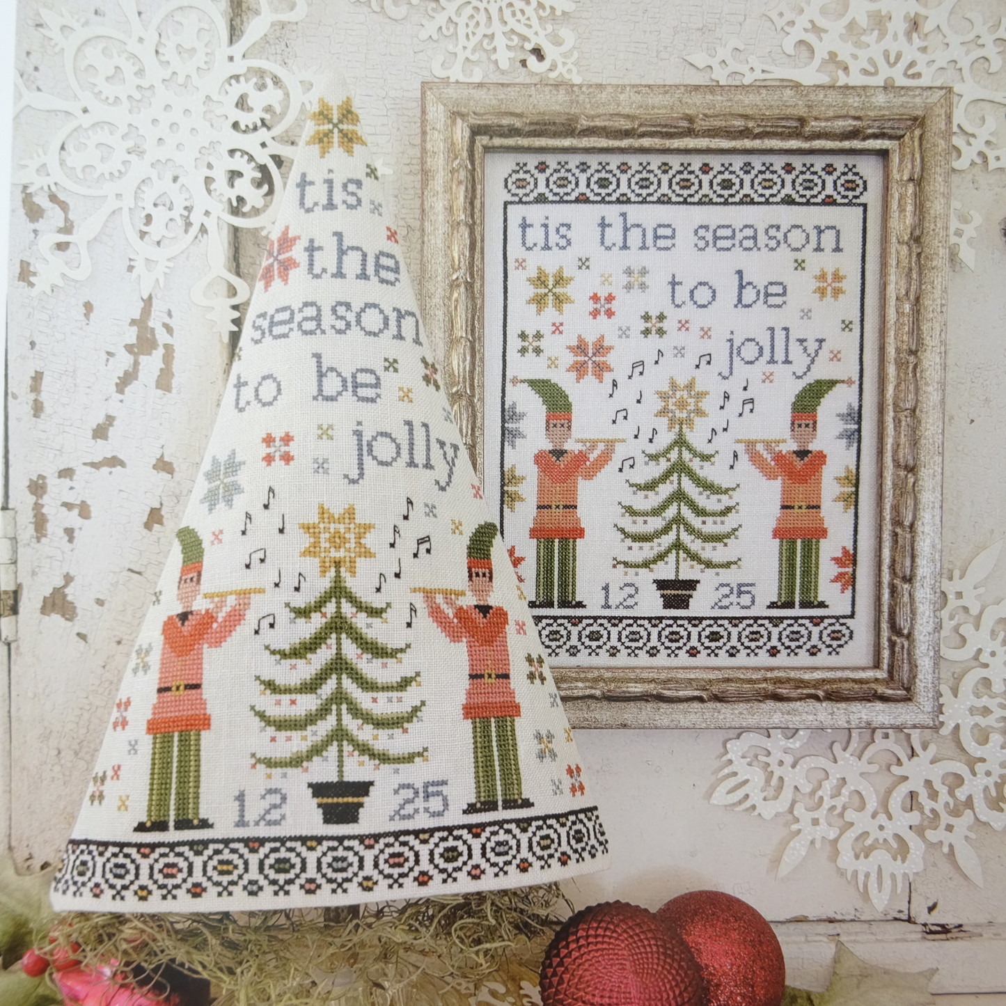 Eleventh Day of Christmas Sampler & Tree
