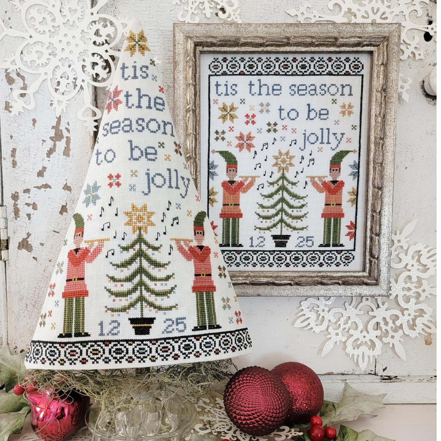 Eleventh Day of Christmas Sampler & Tree