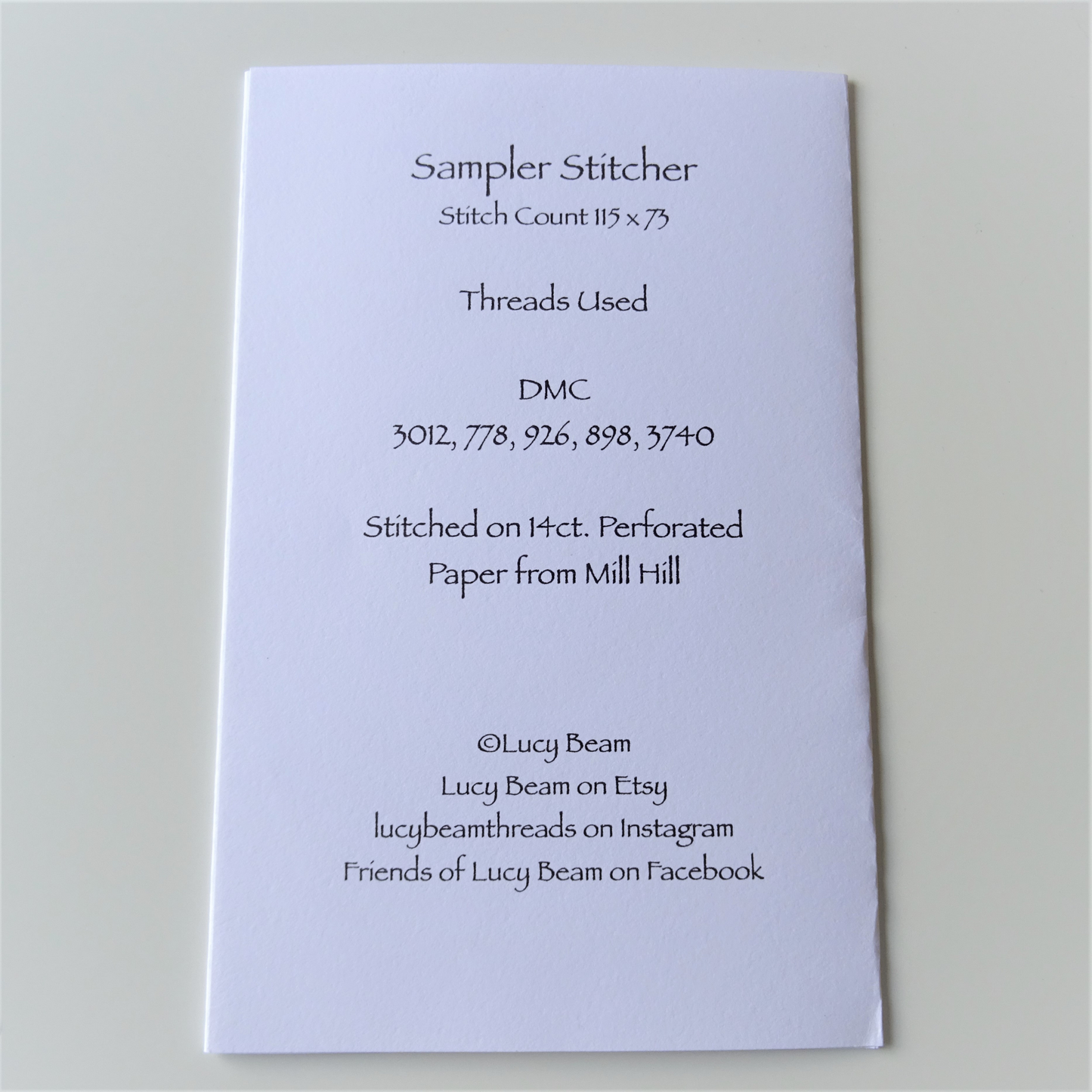 Sampler Stitcher