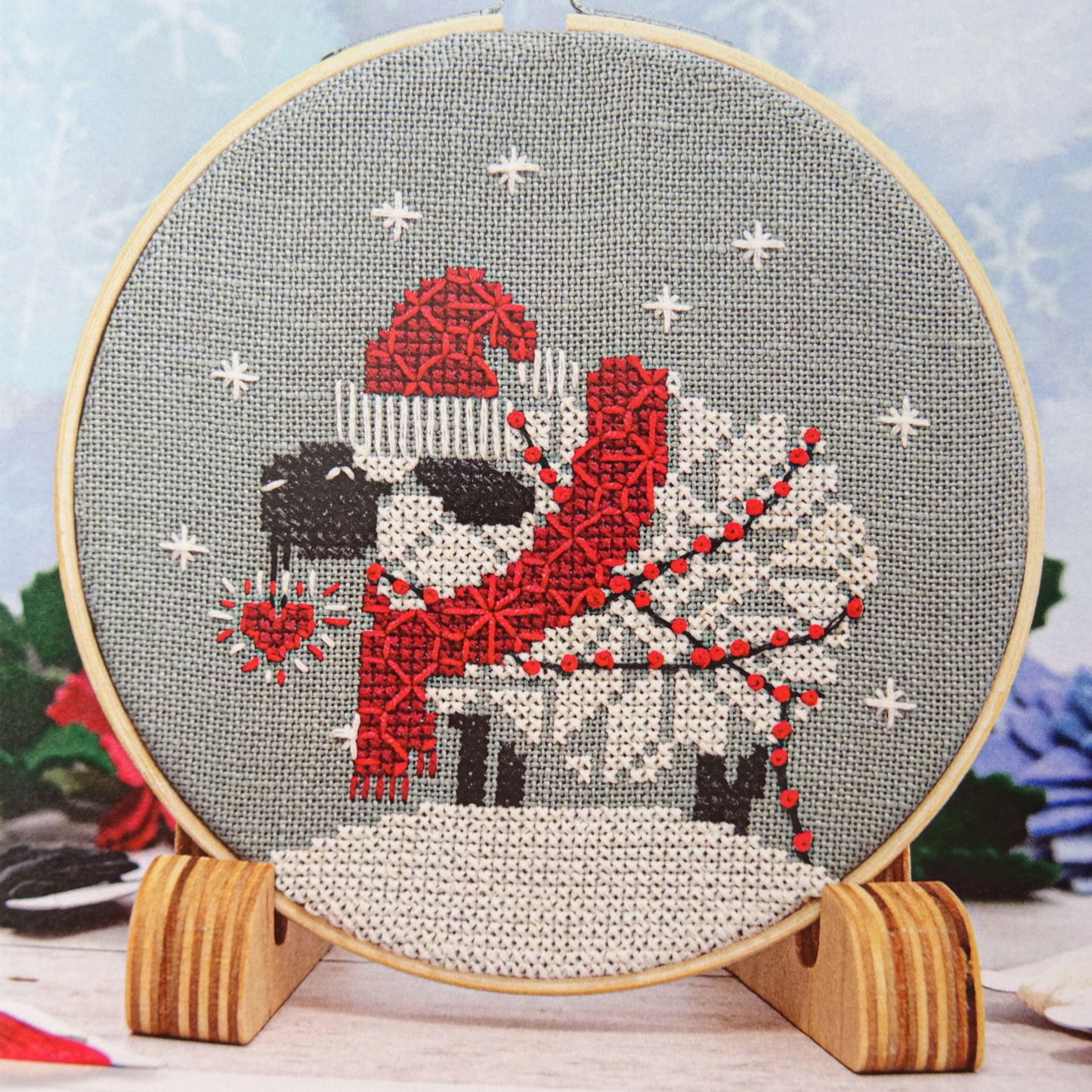 Snowflake Sheep Ornament
