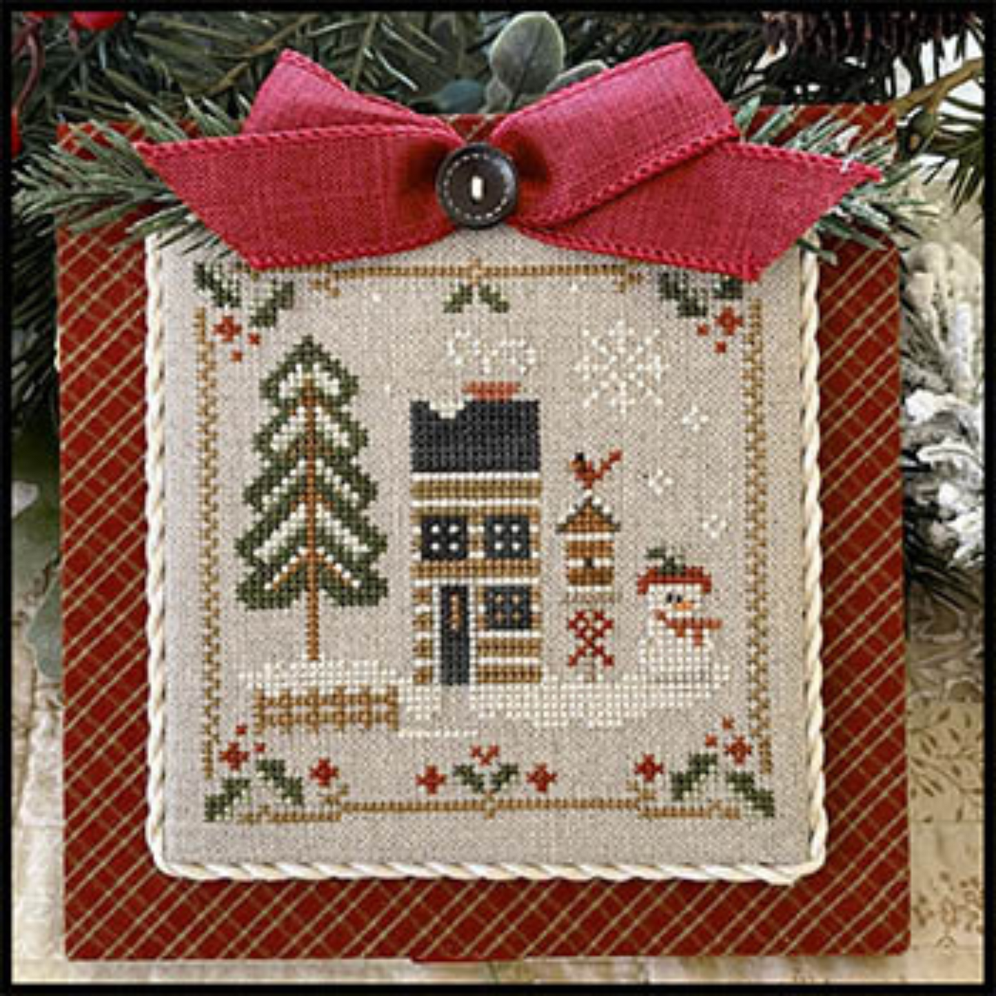 Log Cabin Mrs Snow