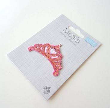 Pink Tiara Patch