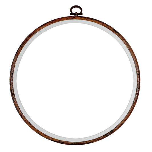 Embroidery Flexi Hoop - Woodgrain