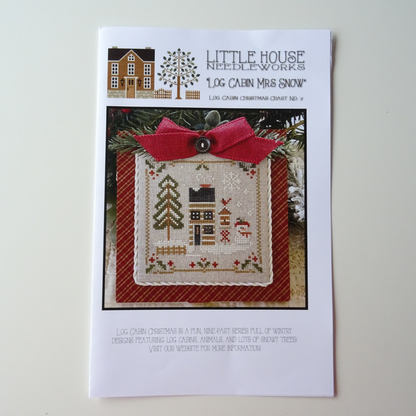 Log Cabin Mrs Snow