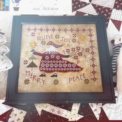 Santa's Patchwork Cloak