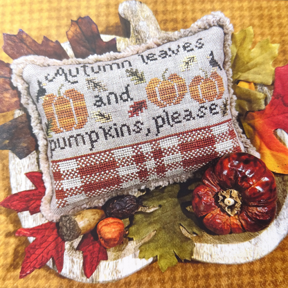 Autumn Leave & Pumpkins, Please