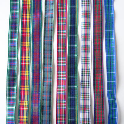 Tartan Ribbon - 16mm