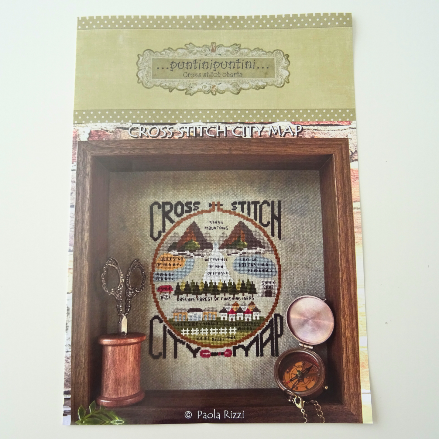 Cross Stitch City Map