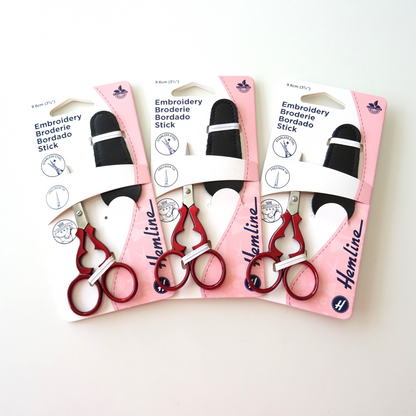 Red Embroidery Scissors