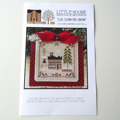 Log Cabin Mr. Snow