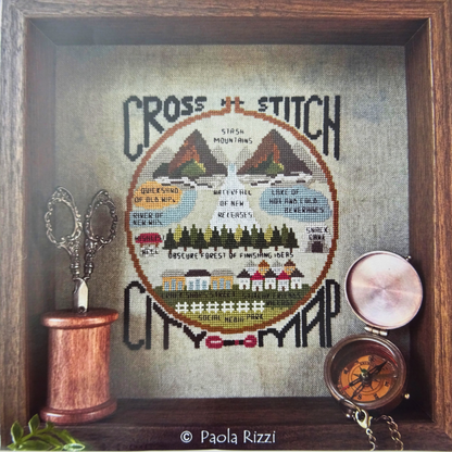 Cross Stitch City Map