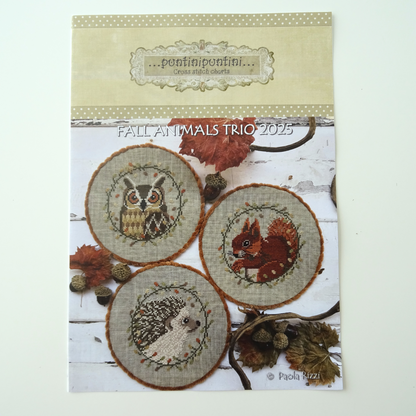 Fall Animals Trio