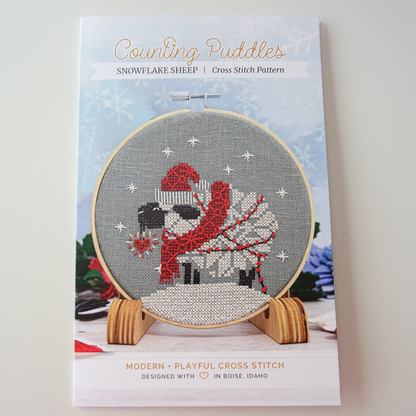 Snowflake Sheep Ornament
