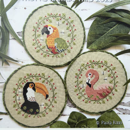 Tropical Birds Trio 2025
