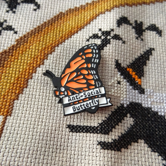 Anti-Social Butterfly Needle Minder