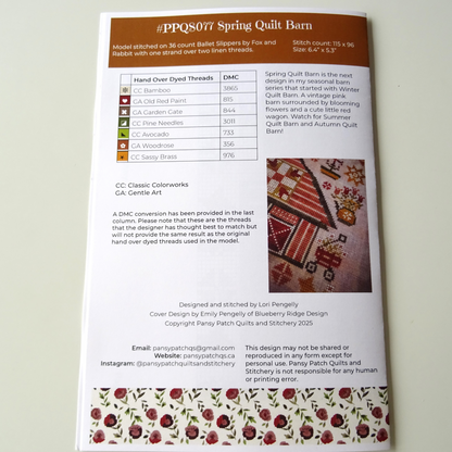 Spring Quilt Barn