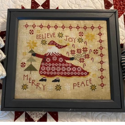 Santa's Patchwork Cloak