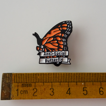 Anti-Social Butterfly Needle Minder