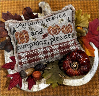 Autumn Leave & Pumpkins, Please