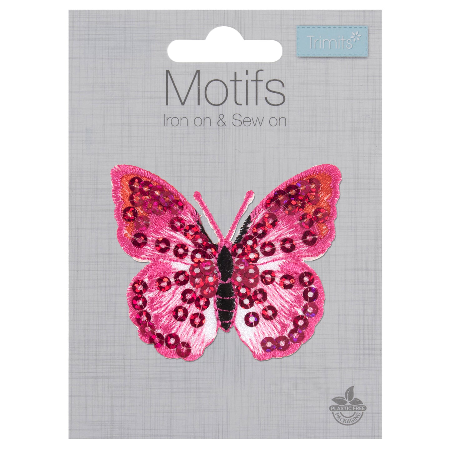 Pink Butterfly Patch