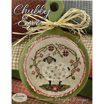 Cross stitch pattern by Jeannette Douglas Designs called Chubby Ewe