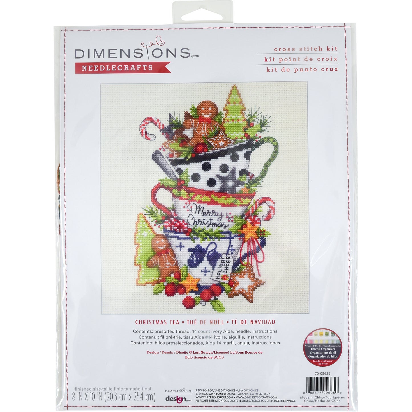 Christmas Tea - Dimensions Kit