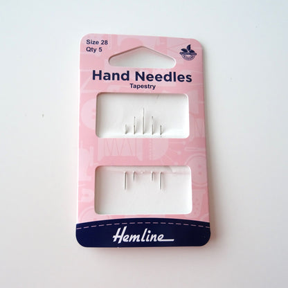 Tapestry Needles - Hemline - Sizes 24, 26 & 28