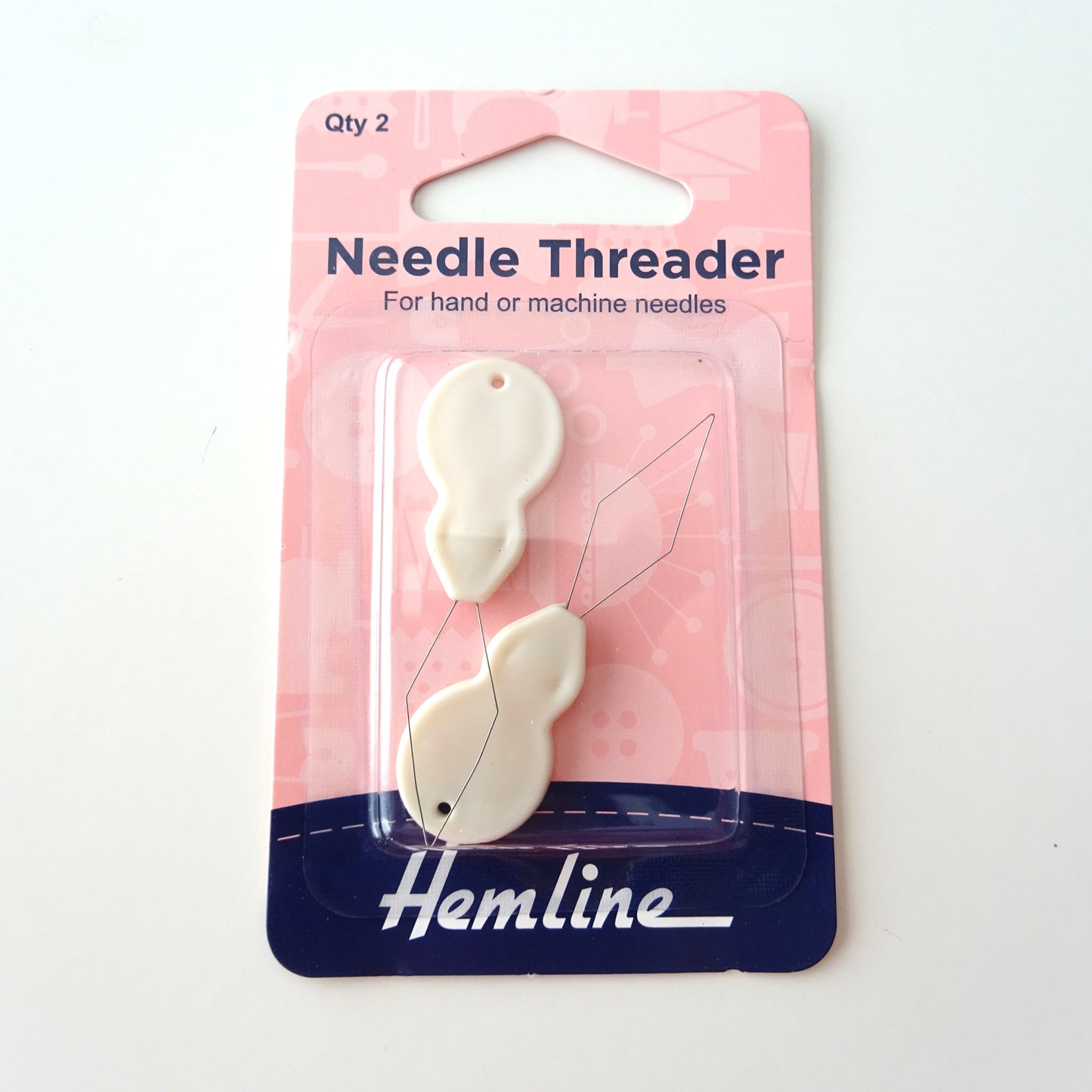 Plastic Needle Threaders - 2 Pack