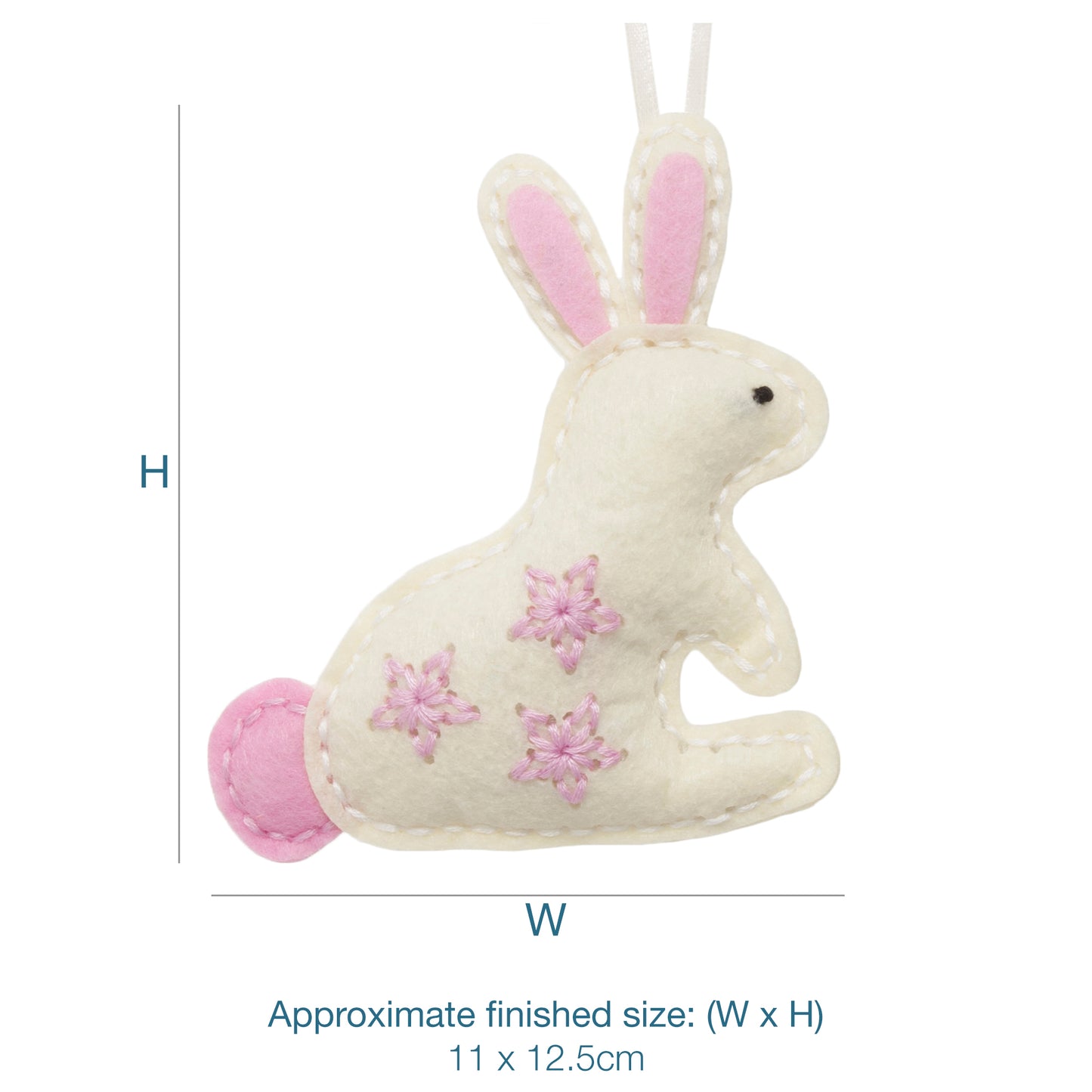 Felt Bunny - Mini Felting Kit