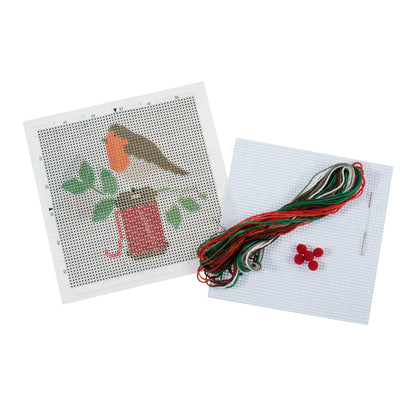 Robin - Mini Cross Stitch Kit