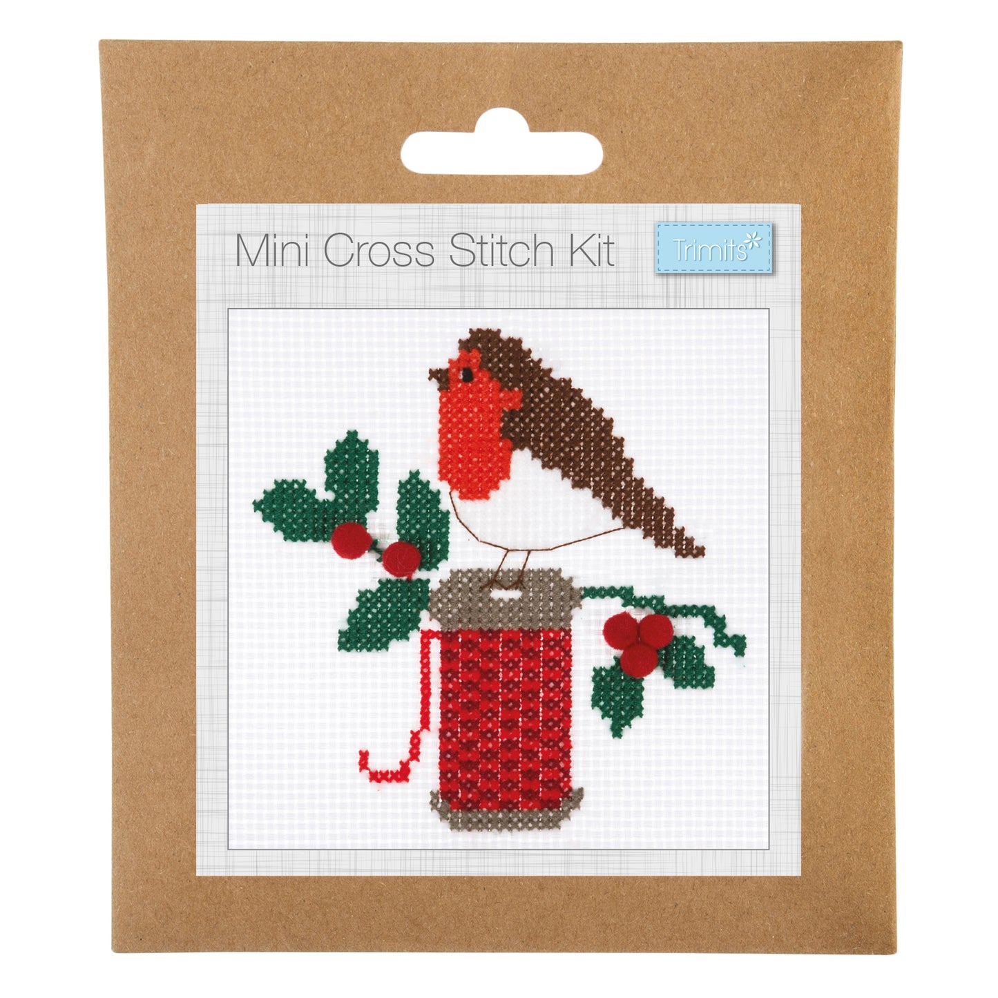Robin - Mini Cross Stitch Kit