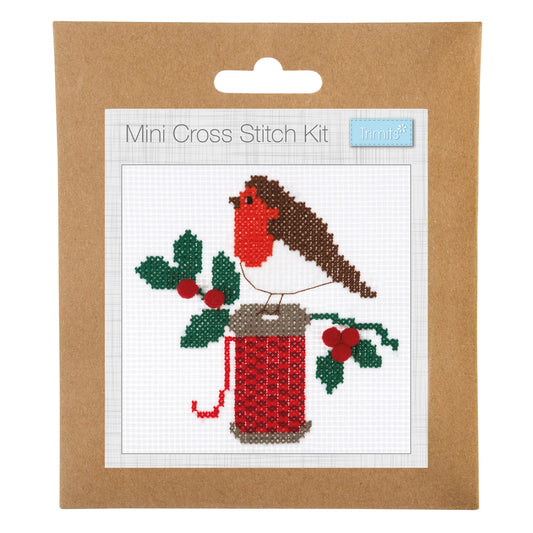 Robin - Mini Cross Stitch Kit