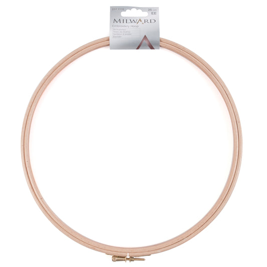 Wooden Embroidery Hoops - 7" to 10"