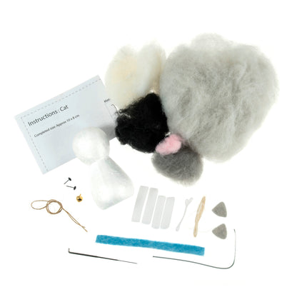 Cat - Needle Felting Kit