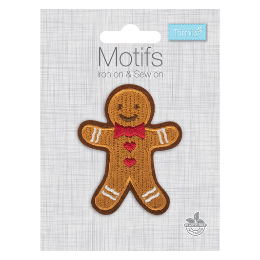 Gingerbread Man Patch